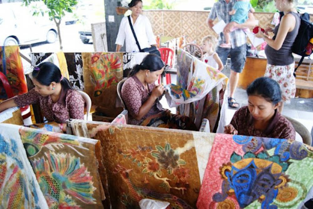 Art production in Bali